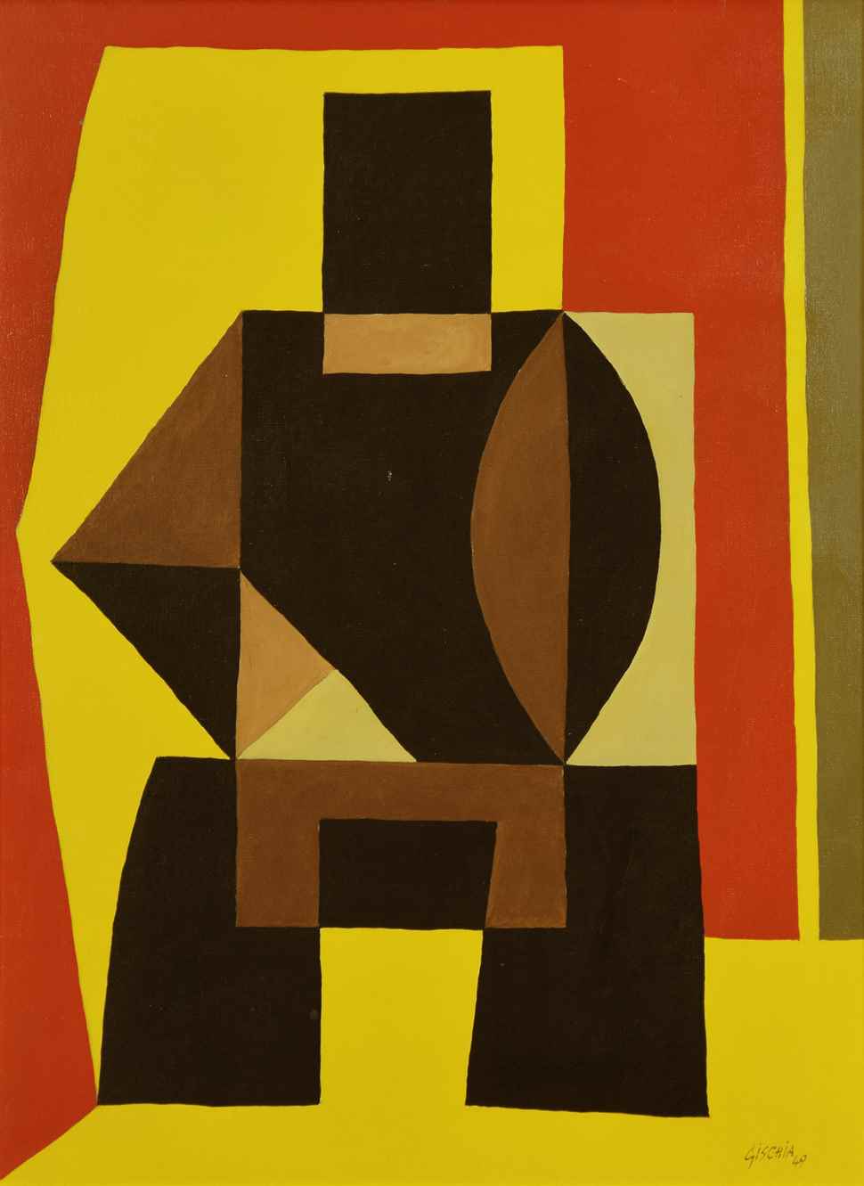 Composition - Léon Gischia (1903 - 1991)