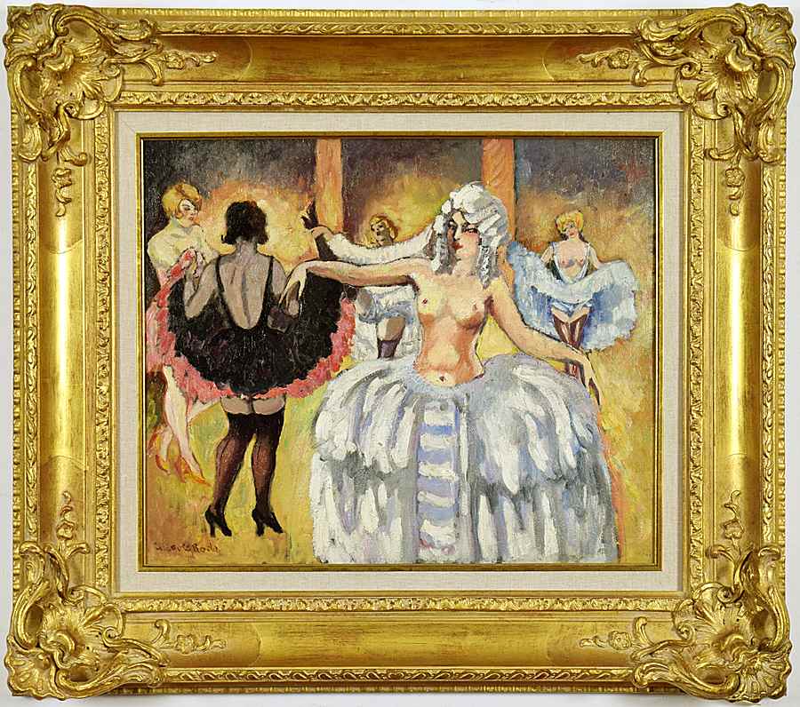 Cabaret Dancers - Ludovic-Rodo Pissarro (1878 - 1952)