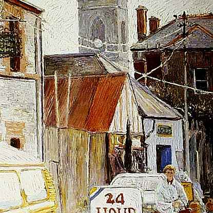 24 hour Painting - Hugues  Pissarro dit Pomié (b. 1935 - )