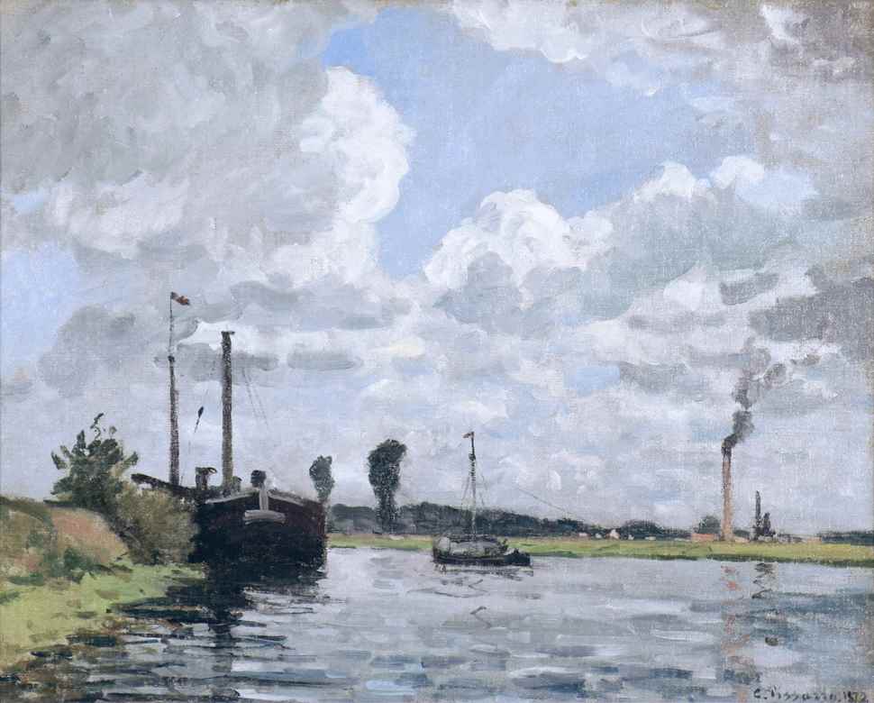 Bords de l’Oise, Environs de Pontoise - Camille Pissarro (1830 - 1903)