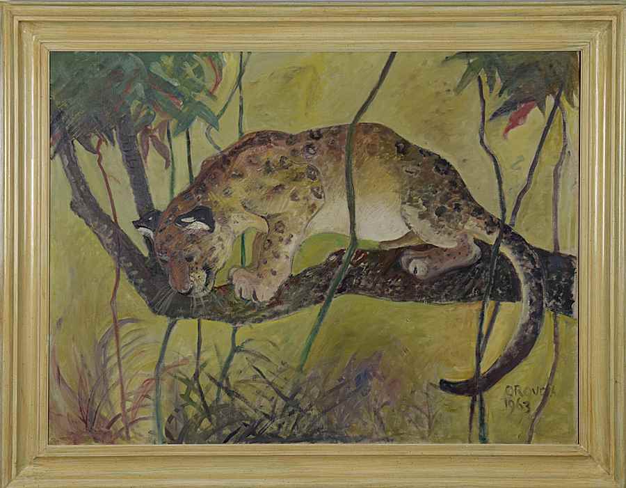 The Monkey Killer - Orovida Pissarro (1893 - 1968)