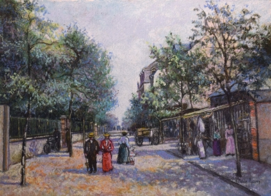 H. Claude Pissarro - Rue de la Mer