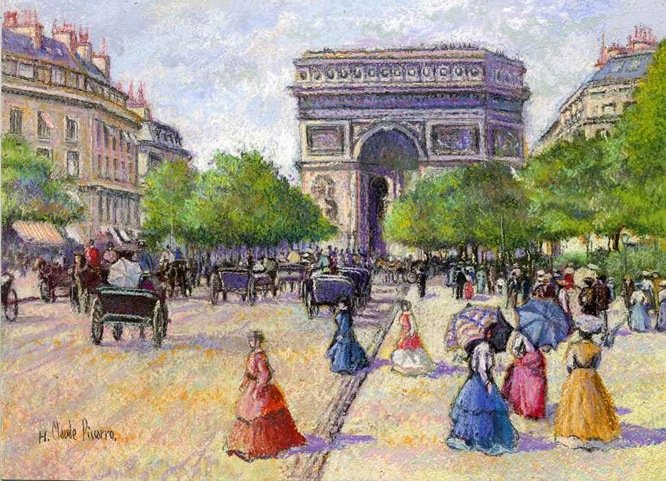 Midi, L'Étoile - H. Claude Pissarro (b. 1935 - )