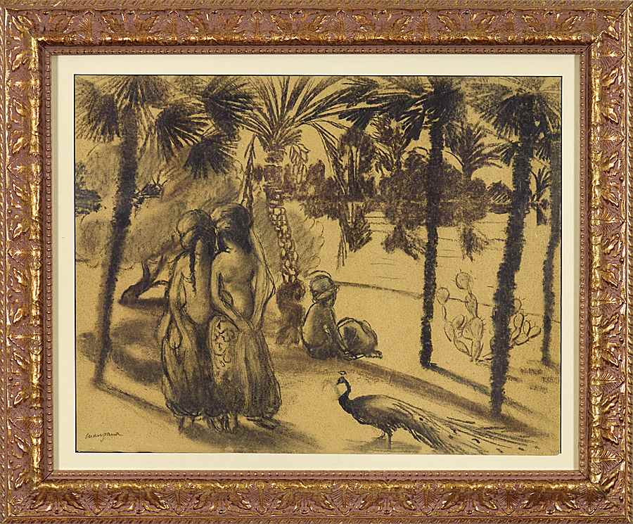 La Promenade - Georges Manzana Pissarro (1871 - 1961)