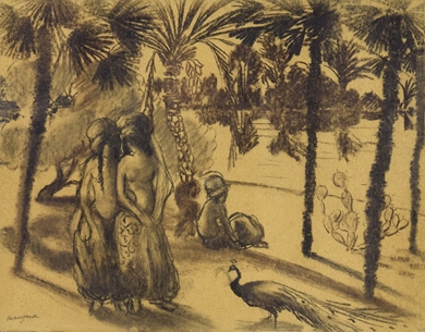 Georges Manzana Pissarro - La Promenade
