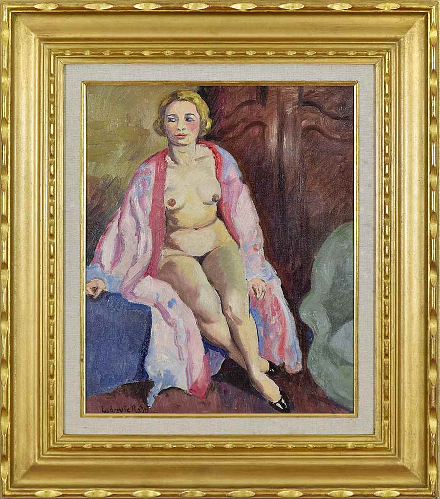 Nue Assise - Ludovic-Rodo Pissarro (1878 - 1952)