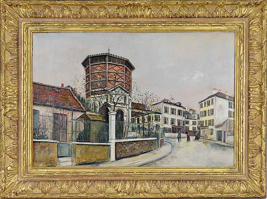 Place Jean-Baptiste-Clément - Maurice  Utrillo (1883 - 1955)