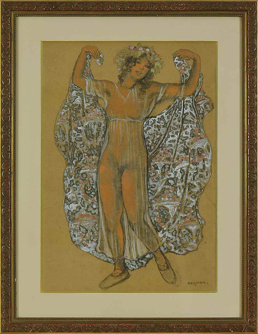 Oriental Dancer - Georges Manzana Pissarro (1871 - 1961)