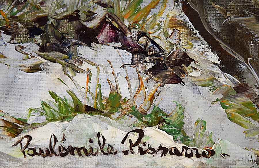 Neige à Clécy - Paulémile Pissarro (1884 - 1972)