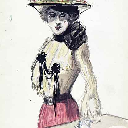 La Parisienne - Ludovic-Rodo Pissarro (1878 - 1952)