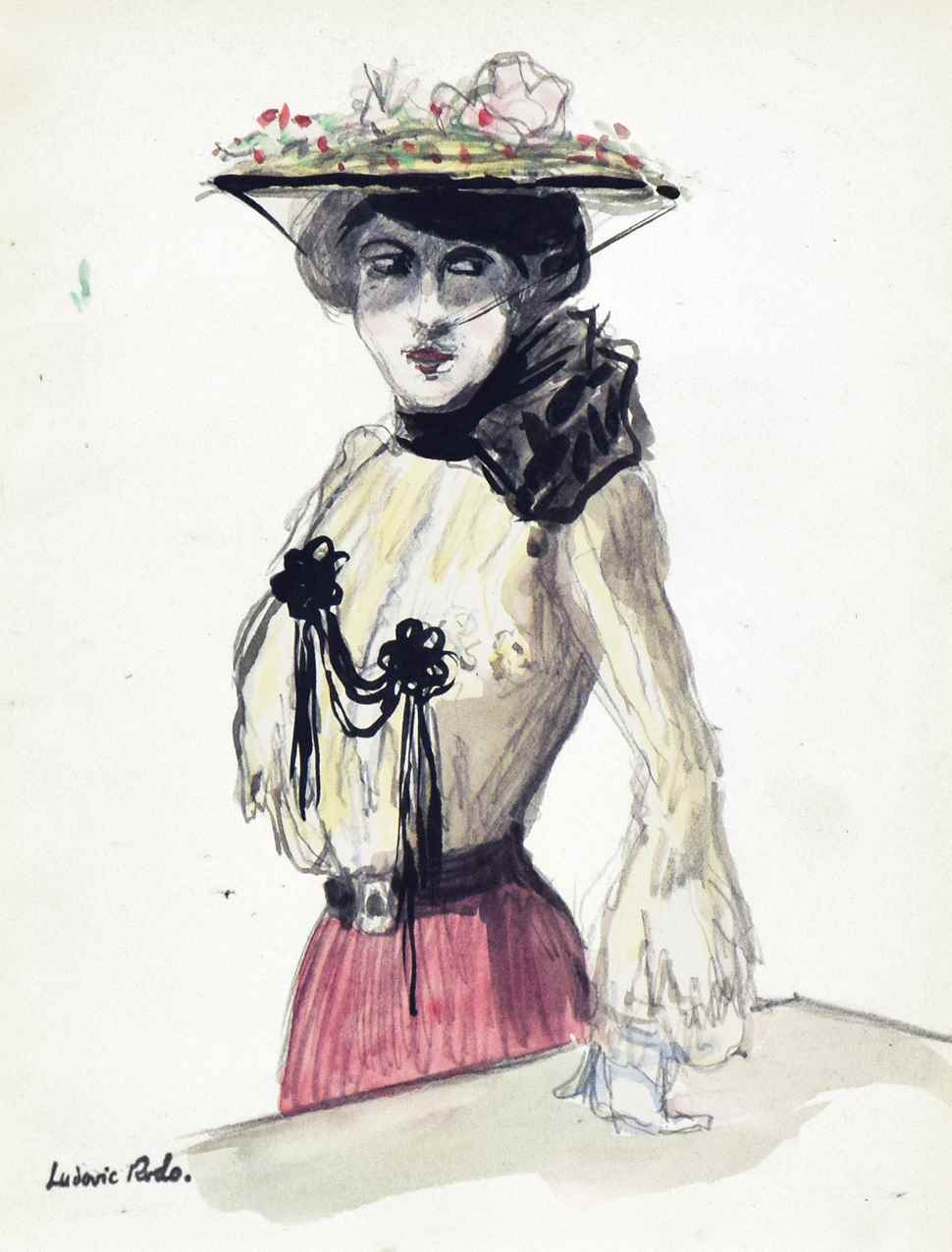 La Parisienne - Ludovic-Rodo Pissarro (1878 - 1952)