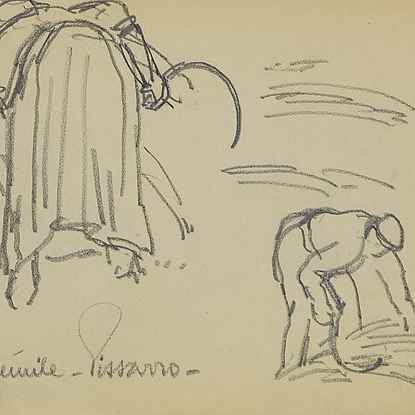 Le Ramassage des Foins - Paulémile Pissarro (1884 - 1972)