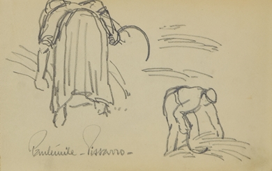 Paulémile Pissarro - Le Ramassage des Foins