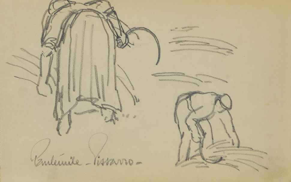 Le Ramassage des Foins - Paulémile Pissarro (1884 - 1972)