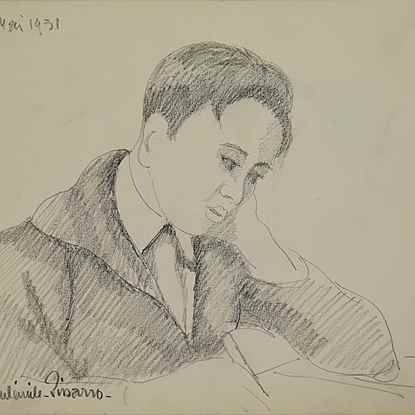 Les Devoirs - Paulémile Pissarro (1884 - 1972)
