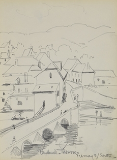 Paulémile Pissarro - Fresnay-sur-Sarthe