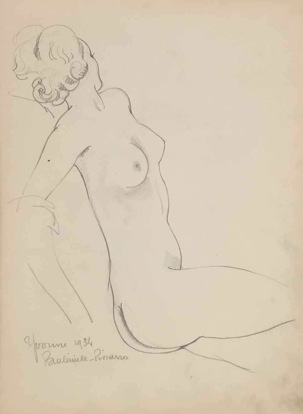 Yvonne Assise   - Paulémile Pissarro (1884 - 1972)
