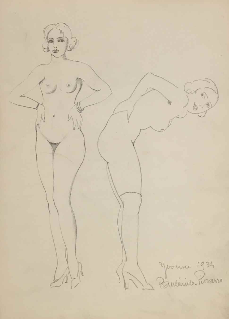 Yvonne Posant - Paulémile Pissarro (1884 - 1972)