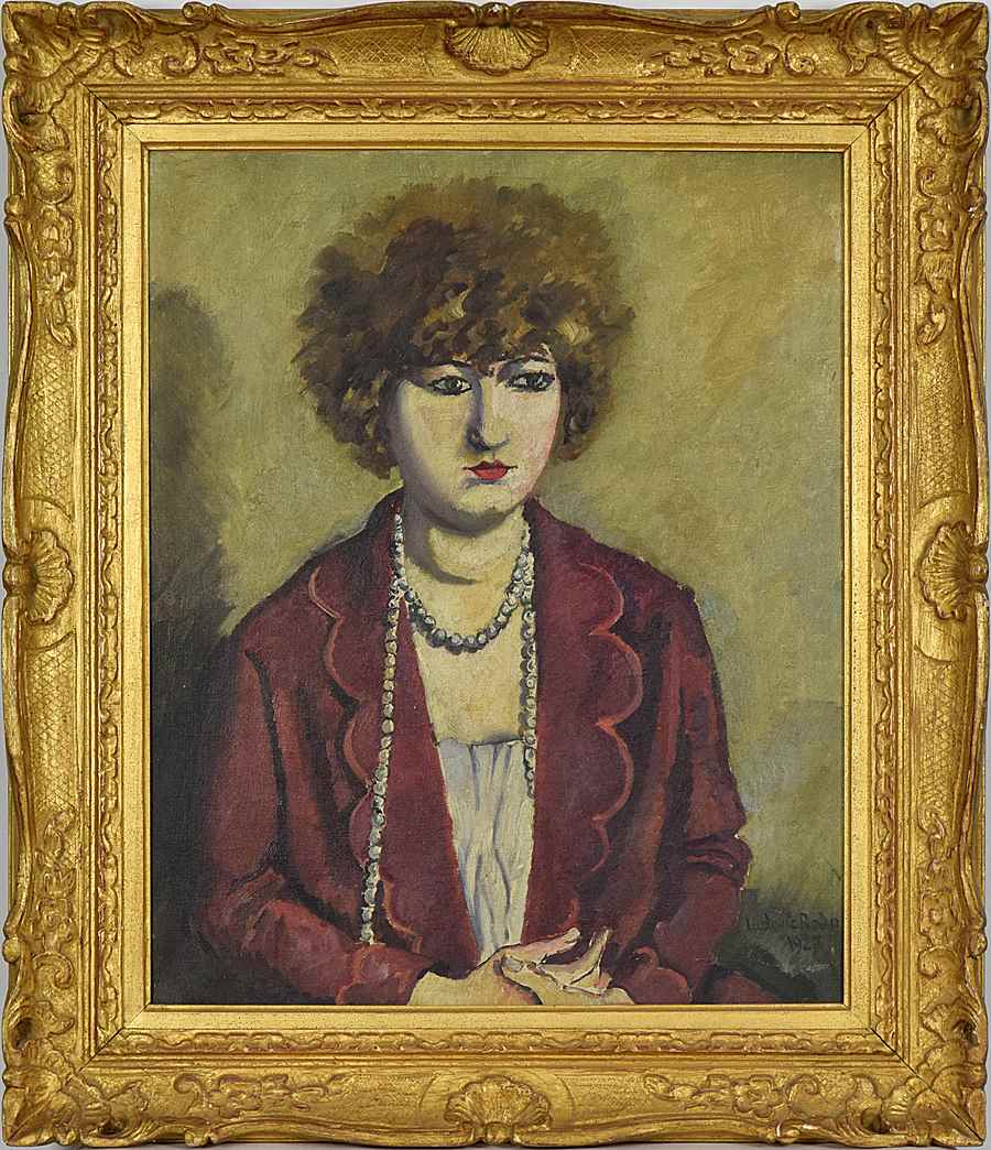 Le Collier de Perles - Ludovic-Rodo Pissarro (1878 - 1952)