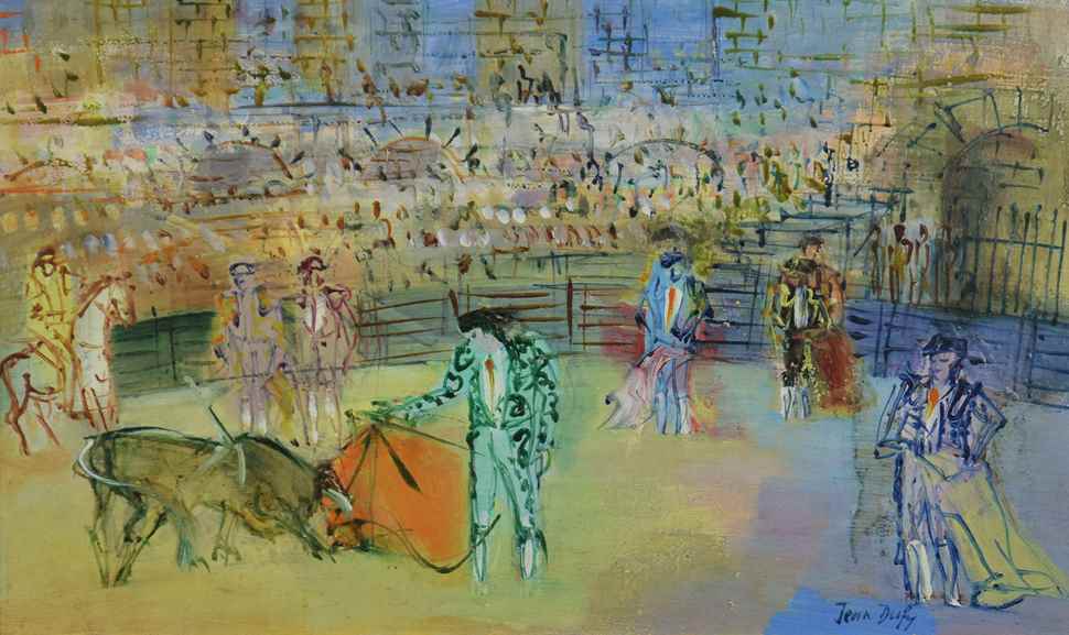 Corrida Espagnole - Jean Dufy (1888 - 1964)