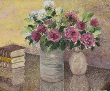Lélia Pissarro, Figurative - Le Bouquet de Toukie