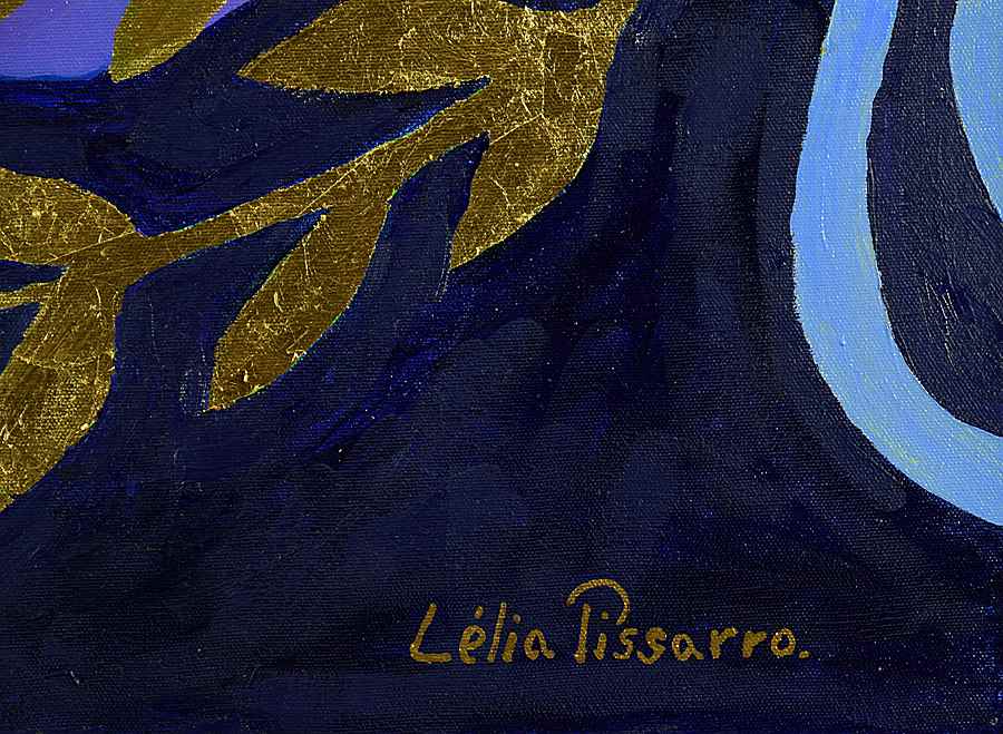 Mother and daughter - Lélia Pissarro, Contemporary (b. 1963 - )