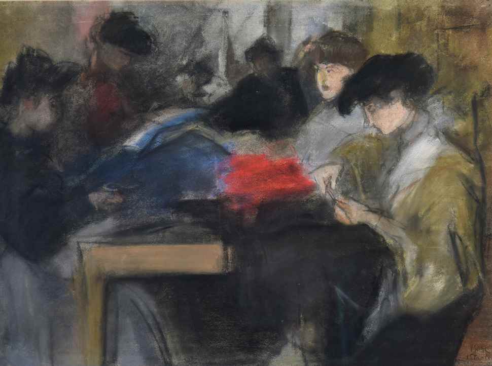 Seamstress at the Paquin Studio - Isaac Israëls (1865 - 1934)