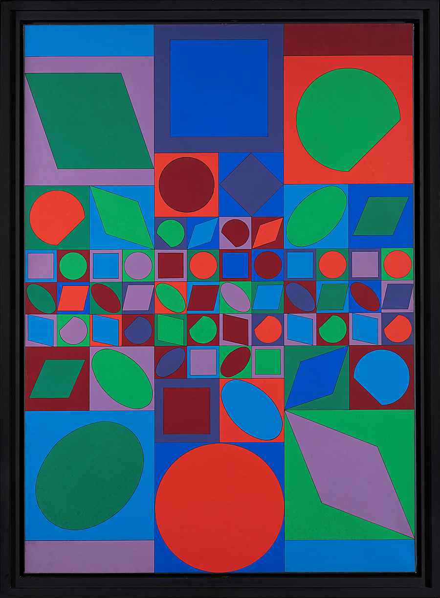 Farbwelt - Victor Vasarely (1908 - 1997)