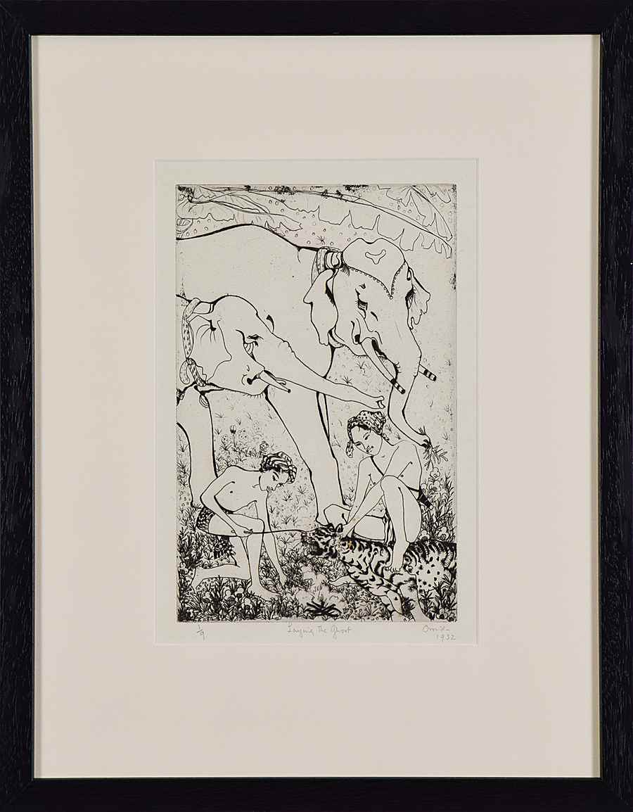 Laying the Ghost - Orovida Pissarro (1893 - 1968)