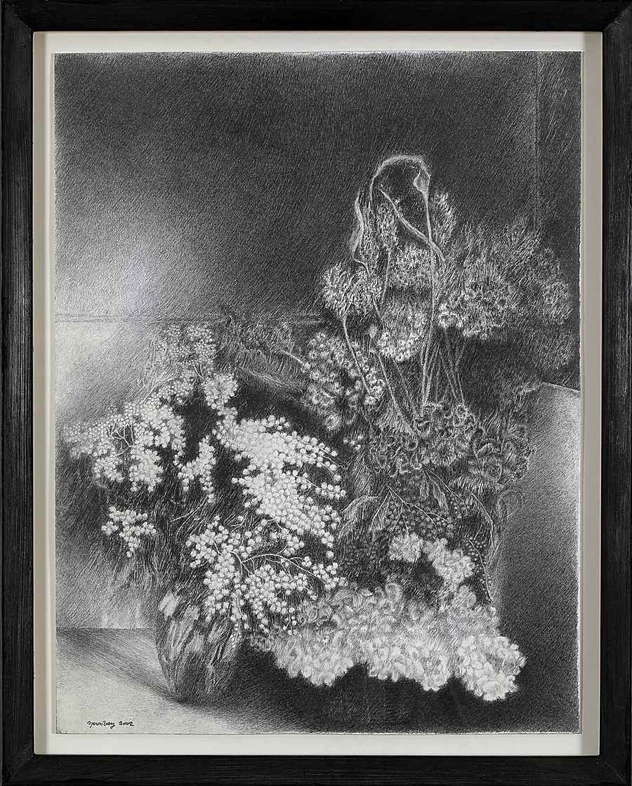 Mimosas - Yvon Pissarro (b. 1937)