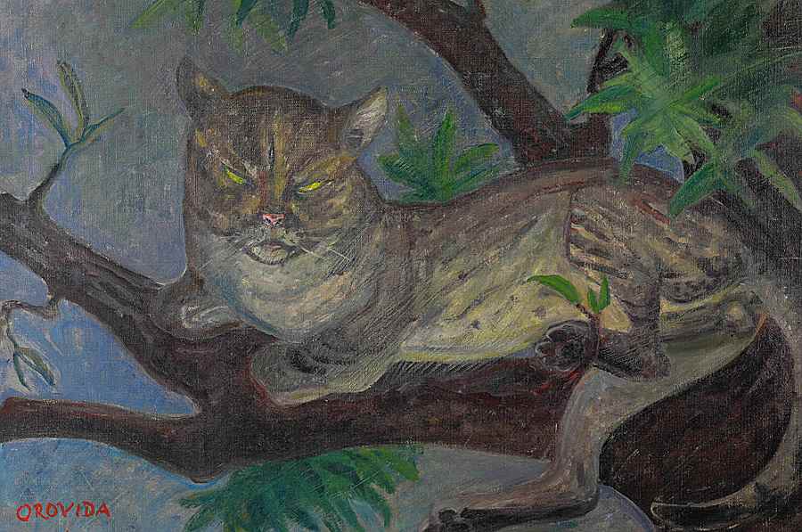Tom Cat - Orovida Pissarro (1893 - 1968)