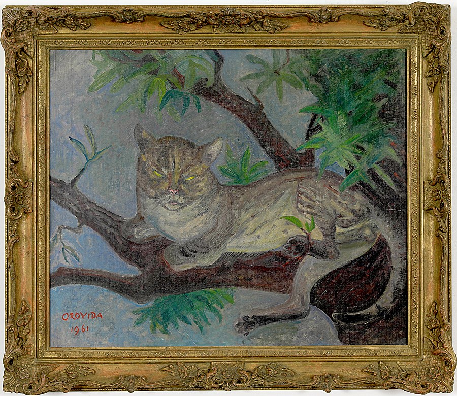 Tom Cat - Orovida Pissarro (1893 - 1968) - Buy Original Art Online