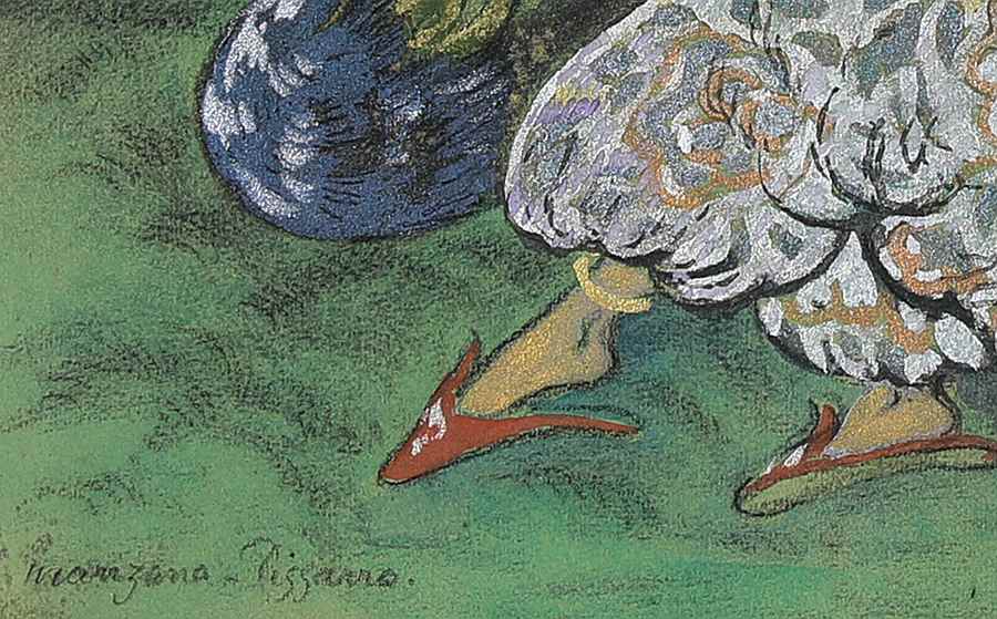 Femmes au Paon - Georges Manzana Pissarro (1871 - 1961)