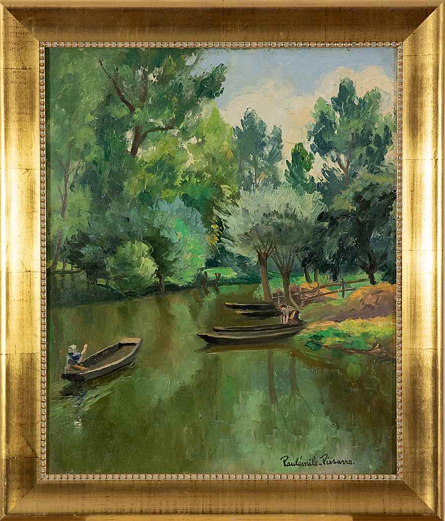 La Rivière Ombragée, La Garette - Paulémile Pissarro (1884 - 1972)
