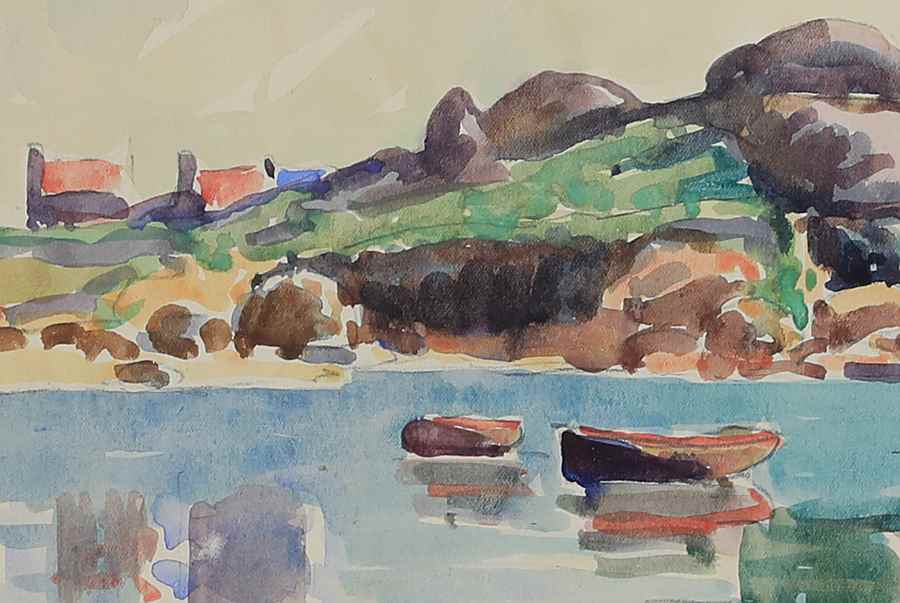 Coastal Scene - Ludovic-Rodo Pissarro (1878 - 1952)