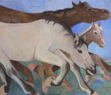 Orovida Pissarro - Migration (The Horses)