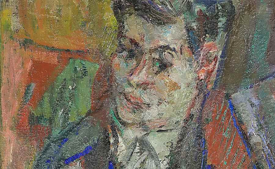 Portrait of Jacques Chalom - Michel Kikoïne (1892 - 1968)