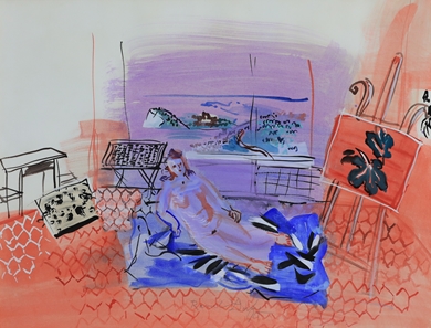 Raoul Dufy - L'Atelier à Vence
