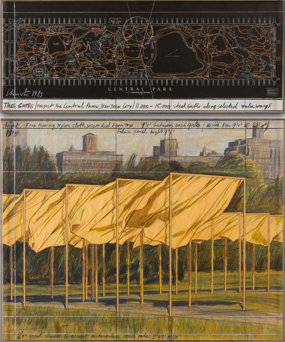 The Gates (Project for Central Park, New York City) - Christo (1935 - 2020)