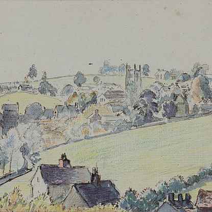 Wotton-under-Edge - Lucien Pissarro (1863 - 1944)
