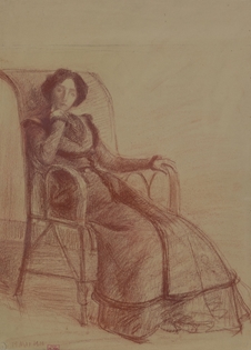 Hippolyte Petitjean - Madame Petitjean Assise, 19 mai 1901