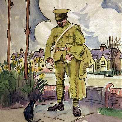 Back from India - Ludovic-Rodo Pissarro (1878 - 1952)