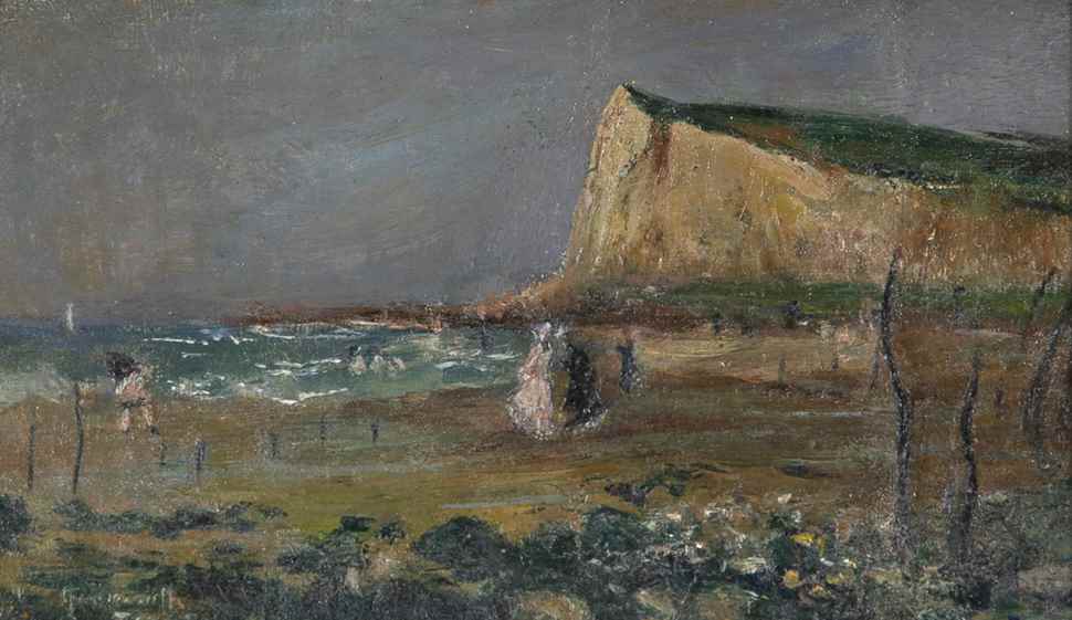 Sur la plage, Le Tréport - Norbert Goeneutte (1854 - 1894)