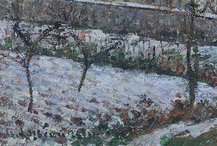 Paysage de neige - Gustave Loiseau (1865 - 1935)