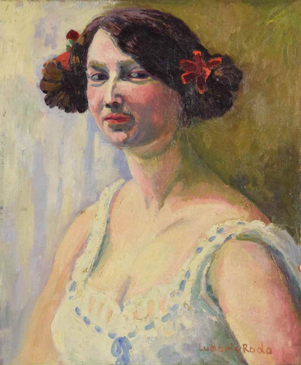Portrait of a Woman - Ludovic-Rodo Pissarro (1878 - 1952)