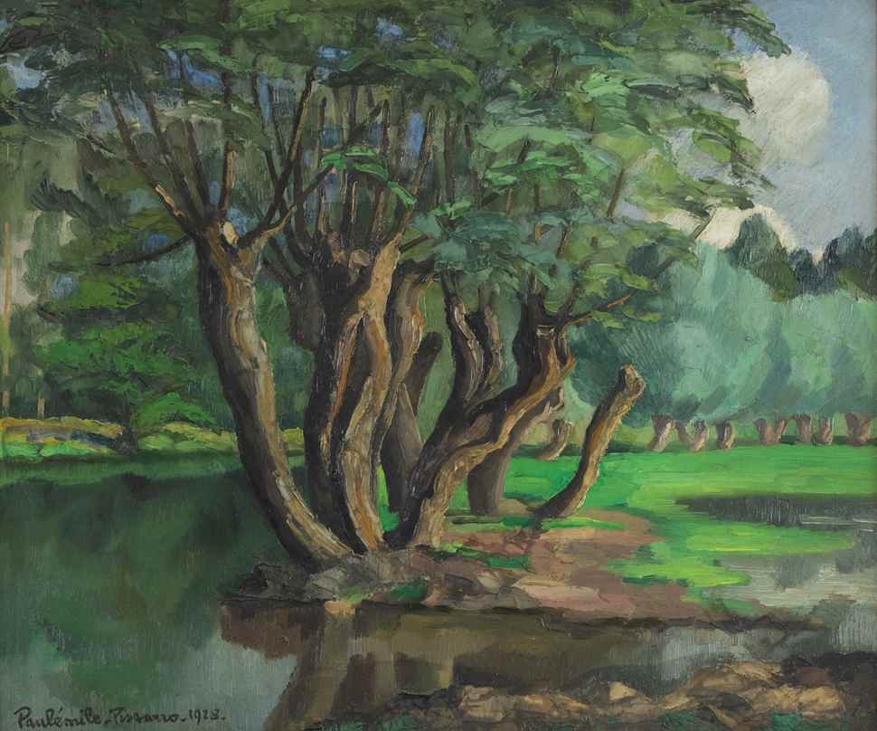 L'Arbre au Bord de l'Eau - Paulémile Pissarro (1884 - 1972)