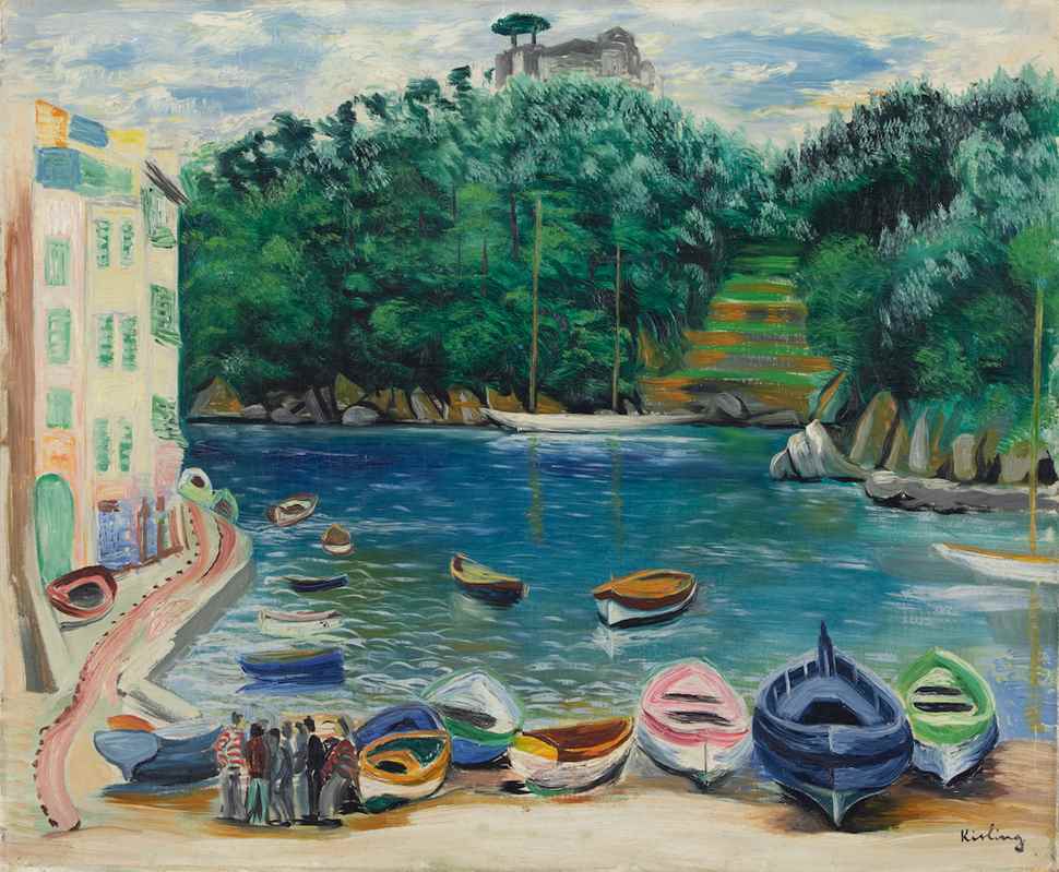 Le Port de Portofino - Moïse Kisling (1891 - 1953)