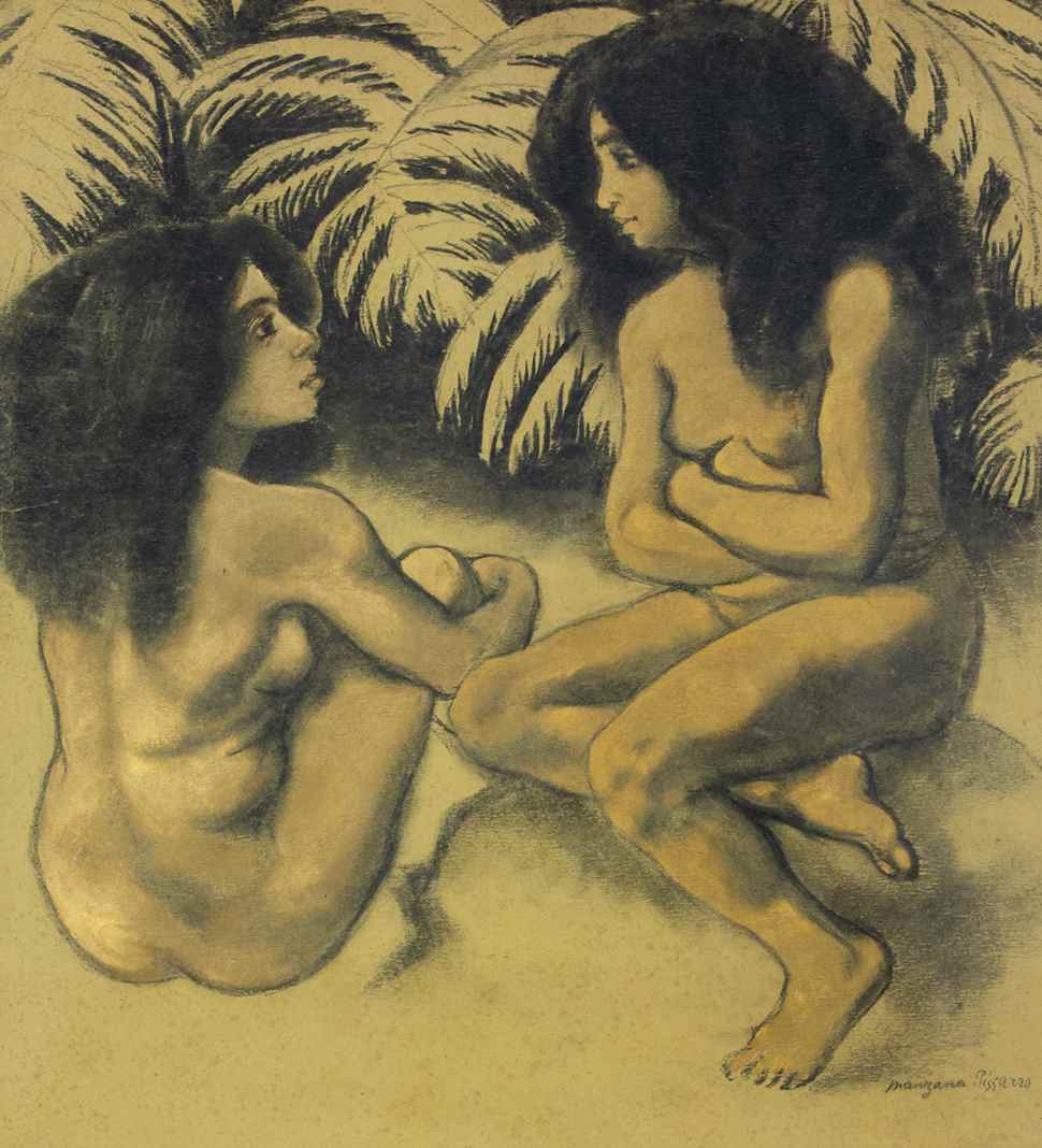 Deux Baigneurs - Georges Manzana Pissarro (1871 - 1961)