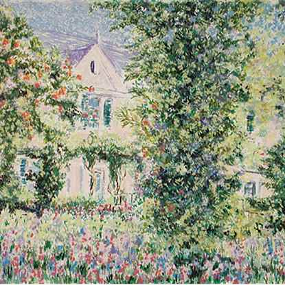 Series - Monet's House<br /> - Lélia Pissarro, Figurative (b. 1963 - )