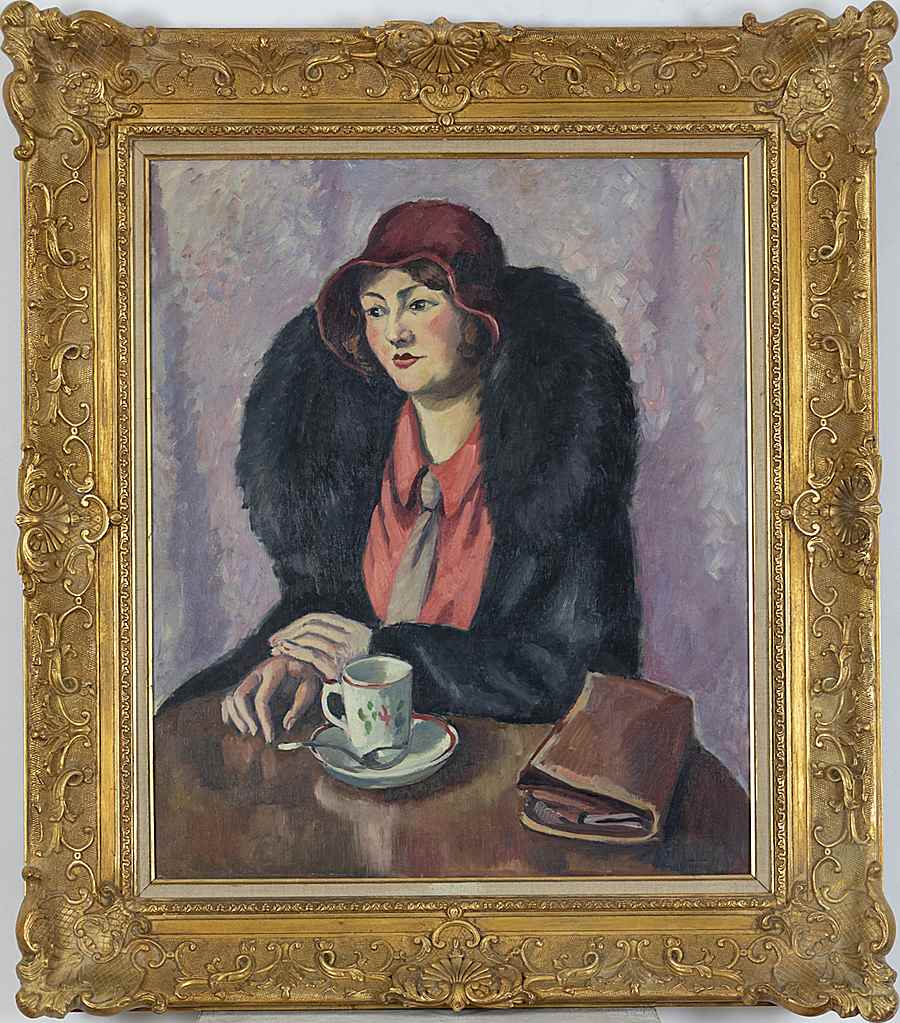 Femme à la cravatte - Ludovic-Rodo Pissarro (1878 - 1952)